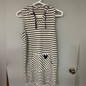 Stripe Mickey Mouse beach cover up